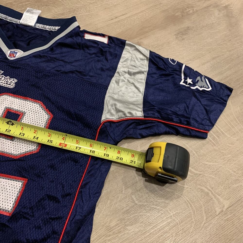 Reebok NFL New England Patriots Tom Brady # 12 Jersey Youth Boys XL (18-20) Navy - Picture 6 of 7